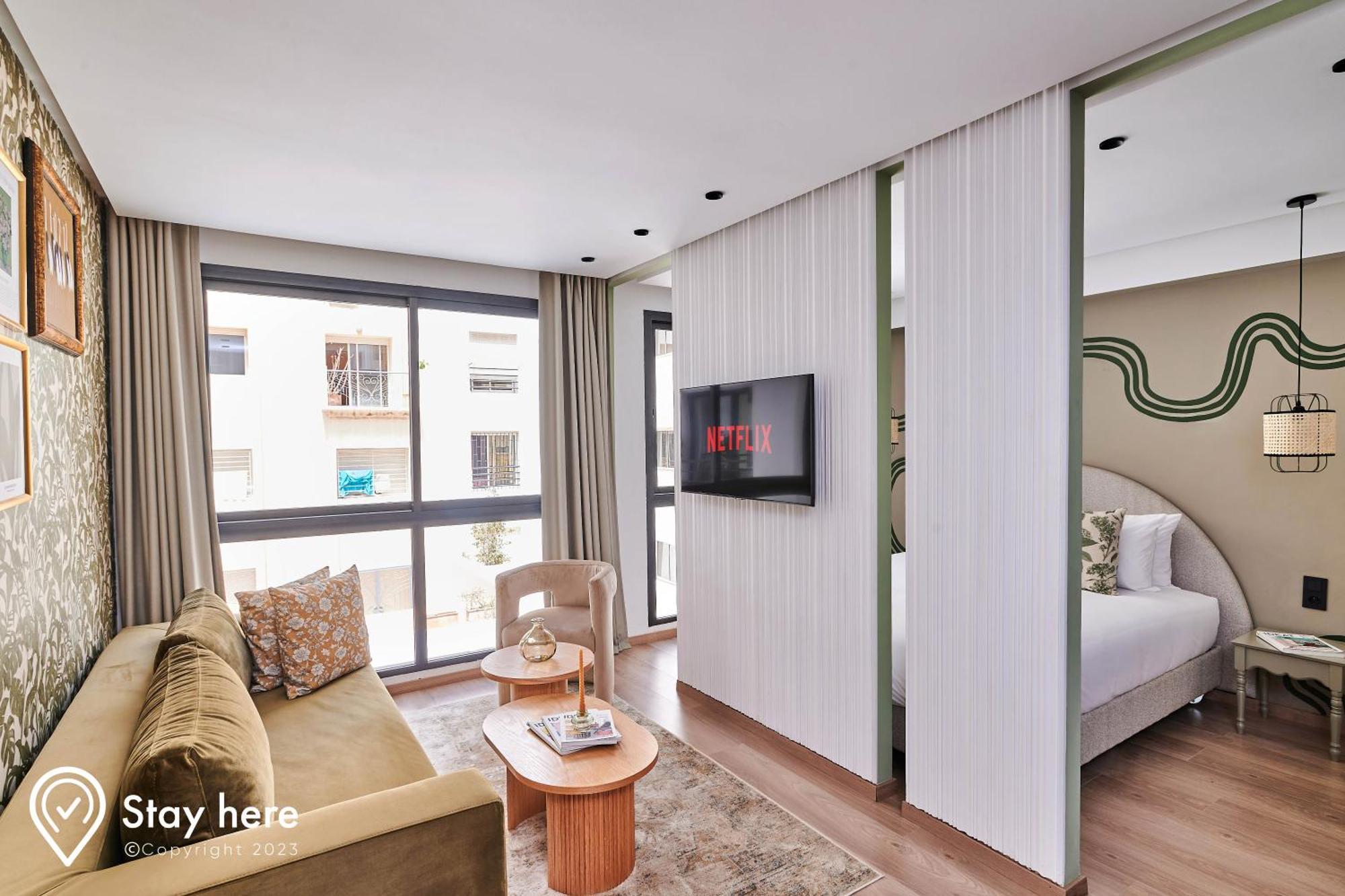 Stayhere Casablanca - Maarif - Elite Residence Екстер'єр фото