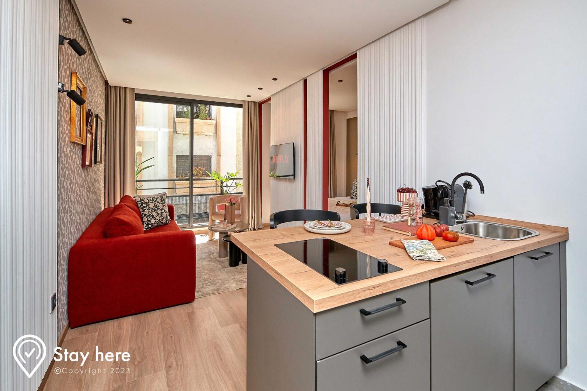 Stayhere Casablanca - Maarif - Elite Residence Екстер'єр фото