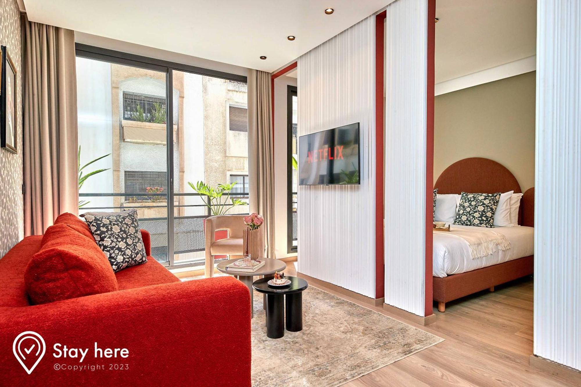Stayhere Casablanca - Maarif - Elite Residence Екстер'єр фото